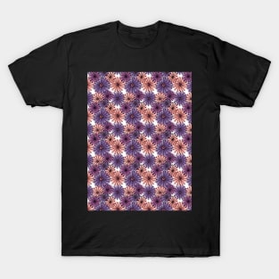 Star Flower Pattern T-Shirt